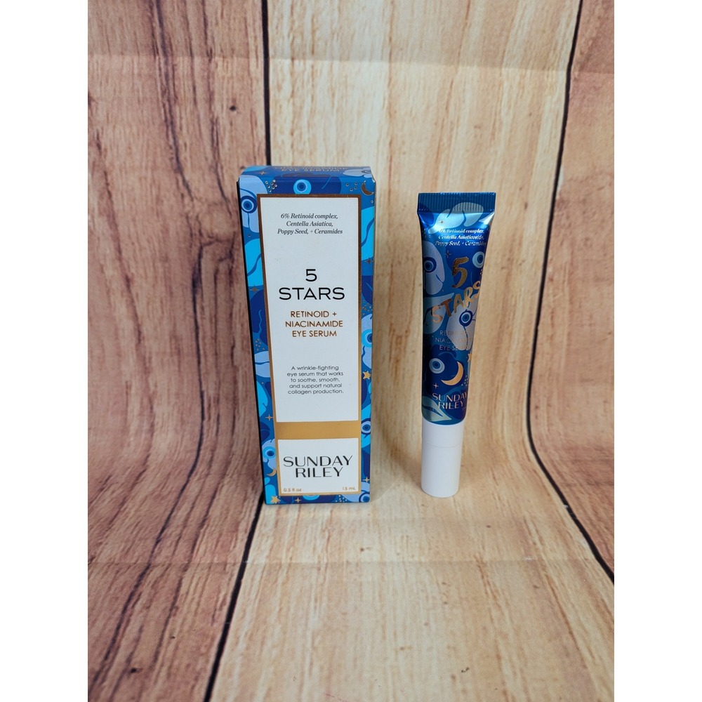 Sunday Riley 5 Stars Retinoid Niacinamide Eye Serum 15ml Anti-Aging Treatment